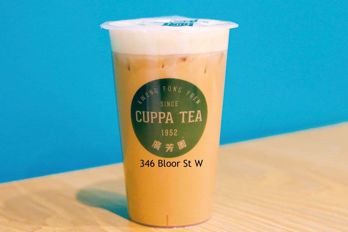 Milk Foam Coffee Milk Tea 鴛鴦奶蓋