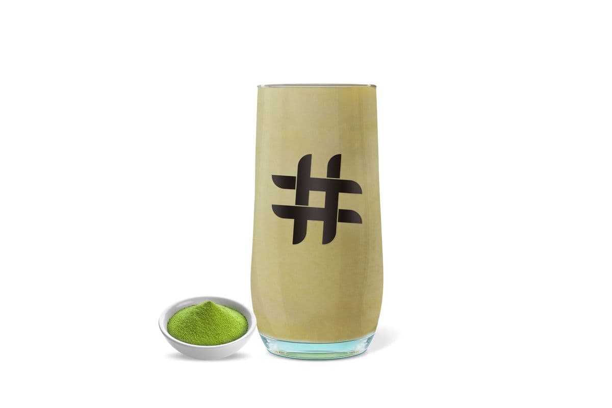 Thé au Lait Matcha / Matcha Milk Tea / 抹茶奶
