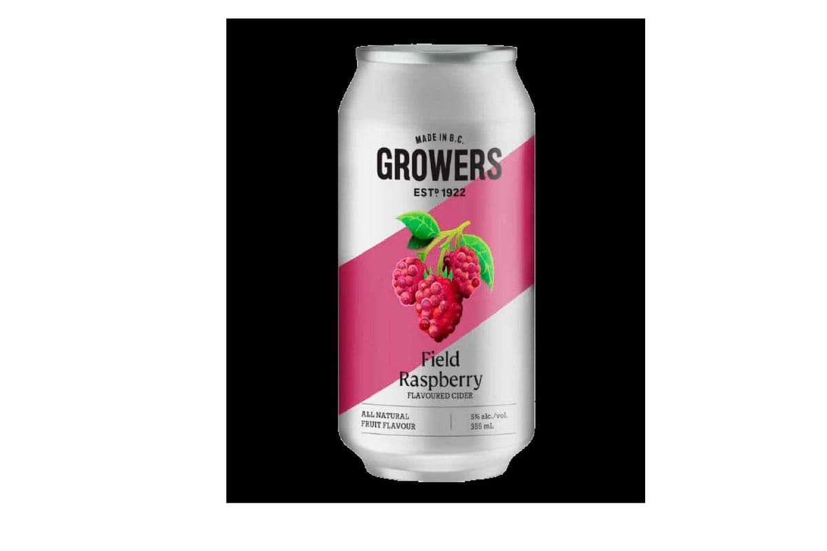 Growers Raspberry (6 x 355 ml Cans)