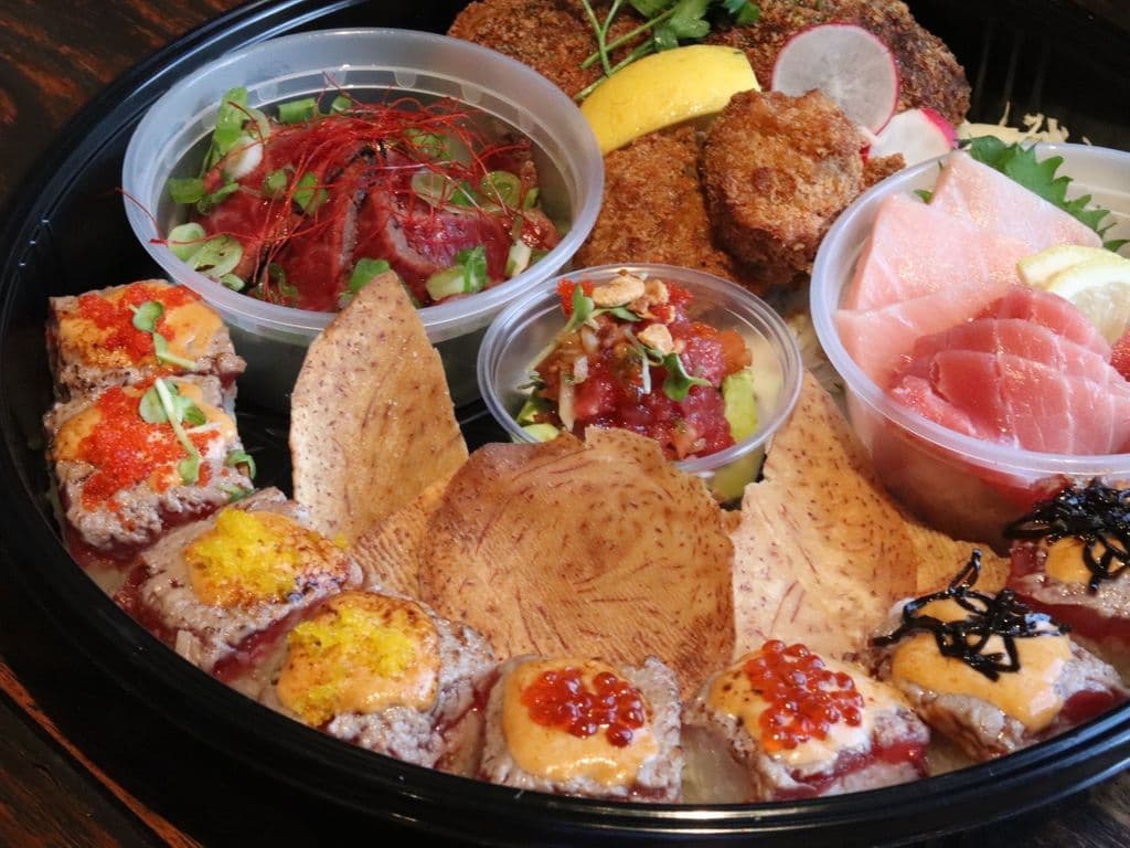 Kobe & Blue Fin Tuna Platter