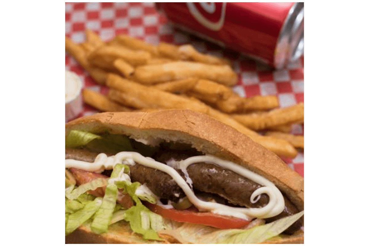 Trio sandwich merguez / Merguez Sandwich Trio