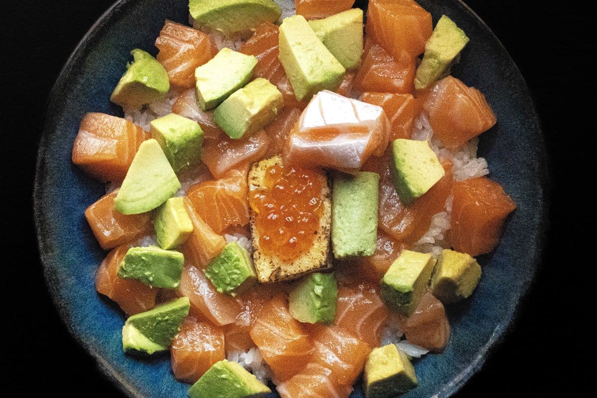 Salmon Chirashi