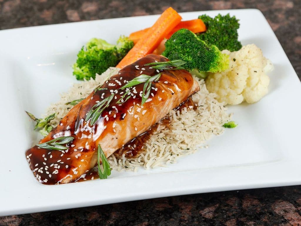 Teriyaki Grilled Salmon
