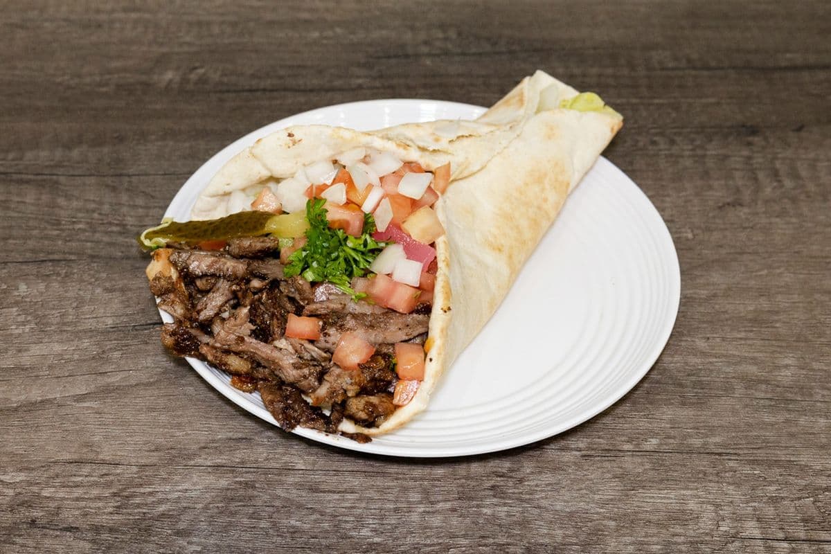 Beef Shawarma Wrap