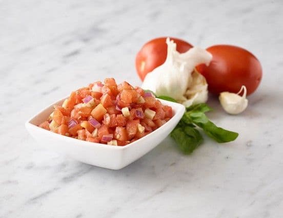 Garlic Bread Bruschetta