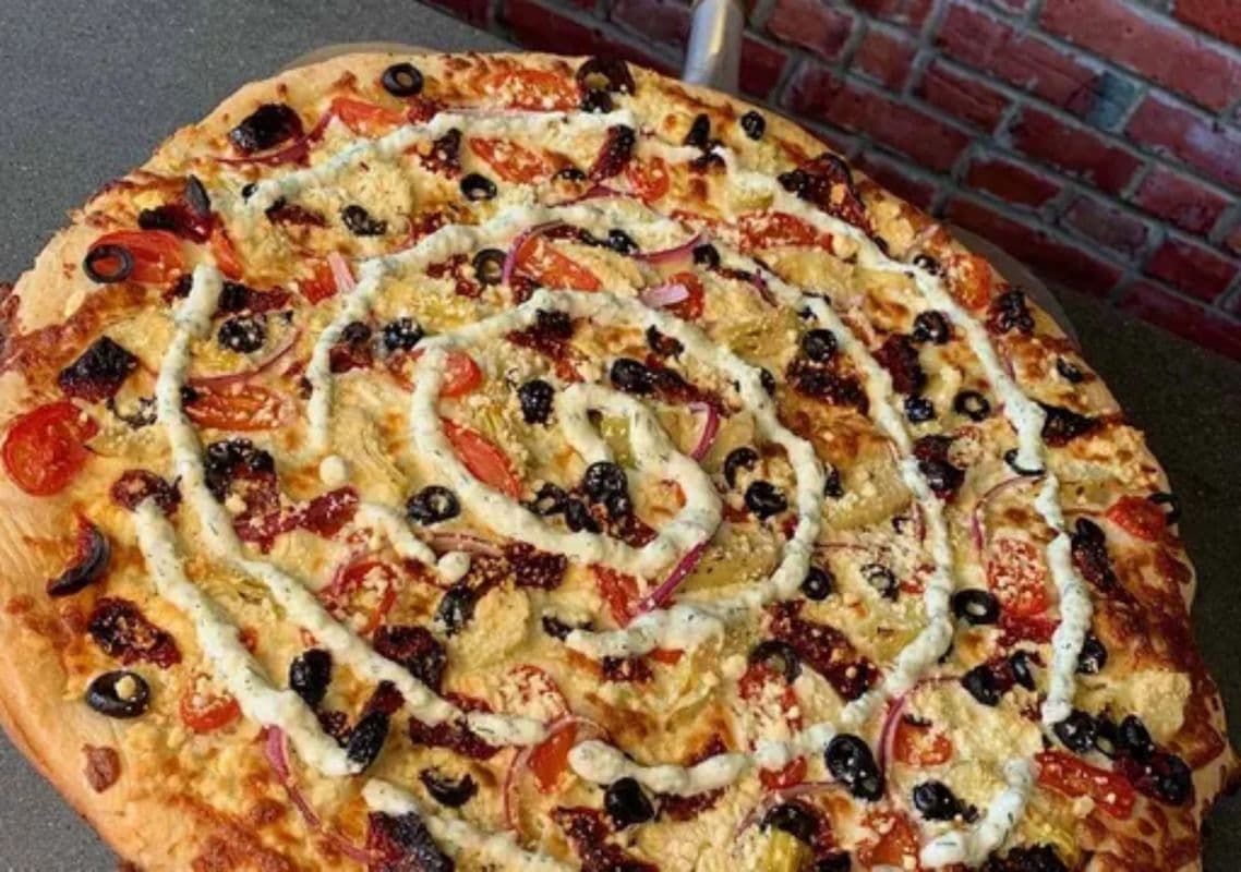 14" Jimmy The Greek Pizza