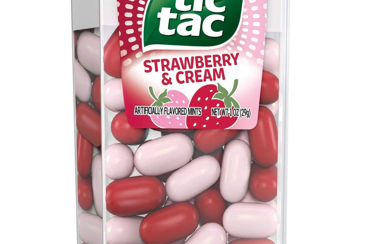 Tic Tac Fraise Et Creme