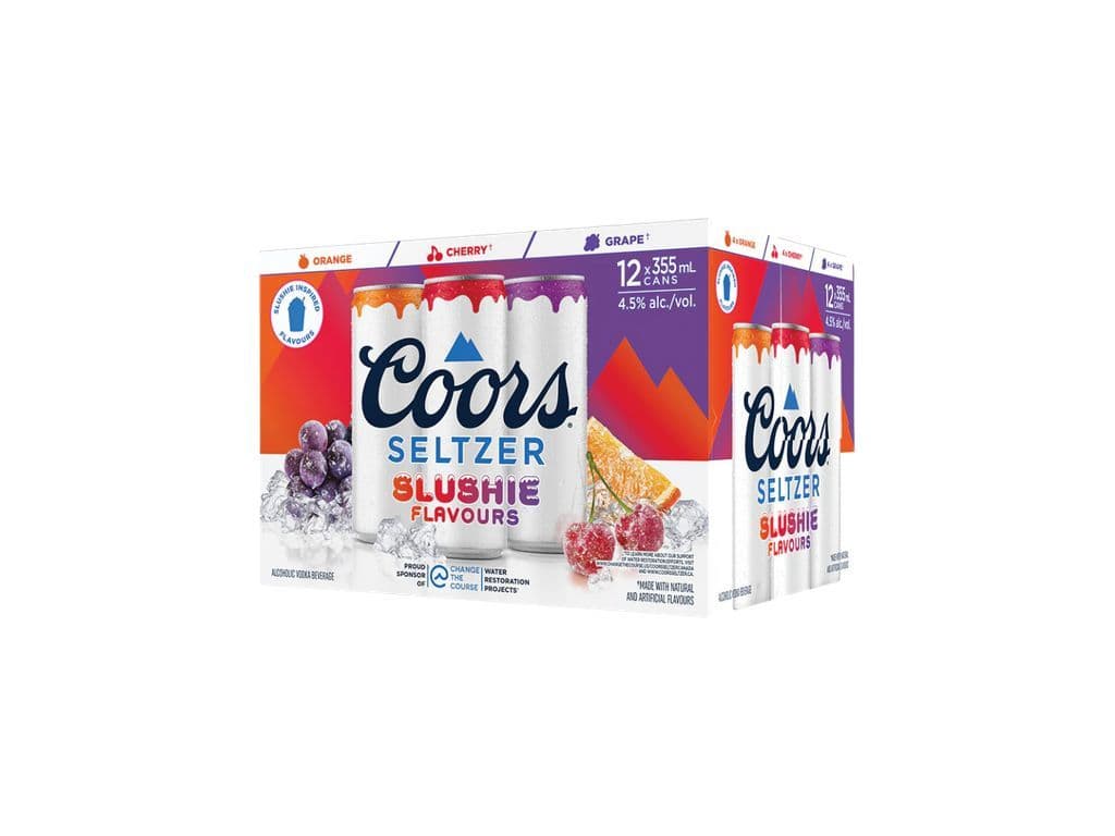 Coors Seltzer - Slushie Variety Pack (12x355ml)