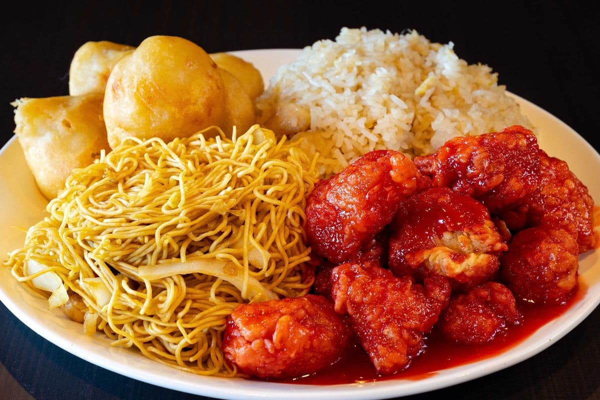 Combo Meal (4 Items plus spring roll)