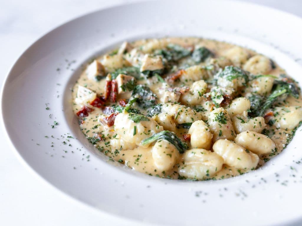 Creamy Tuscan Gnocchi