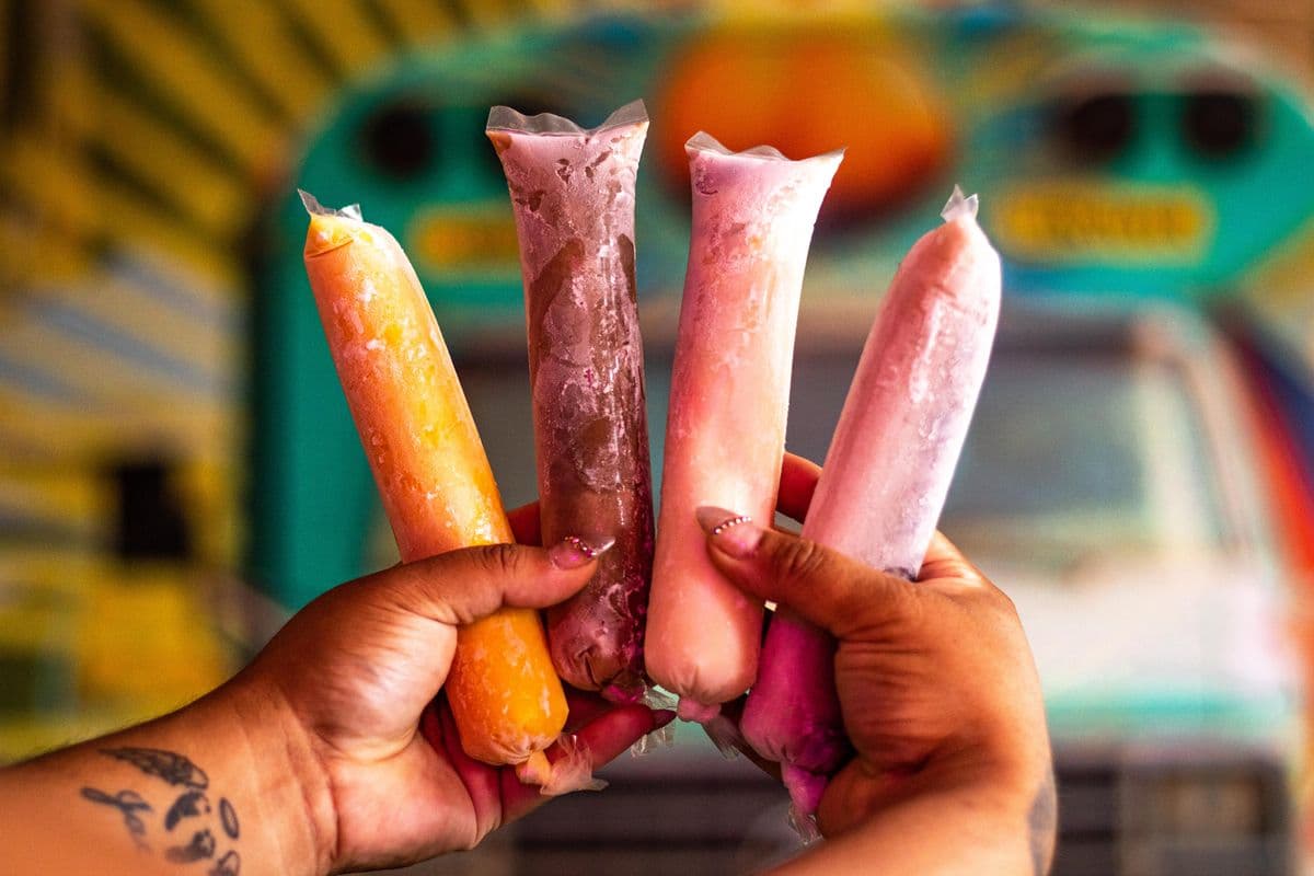 Mango Colada Ice Candy