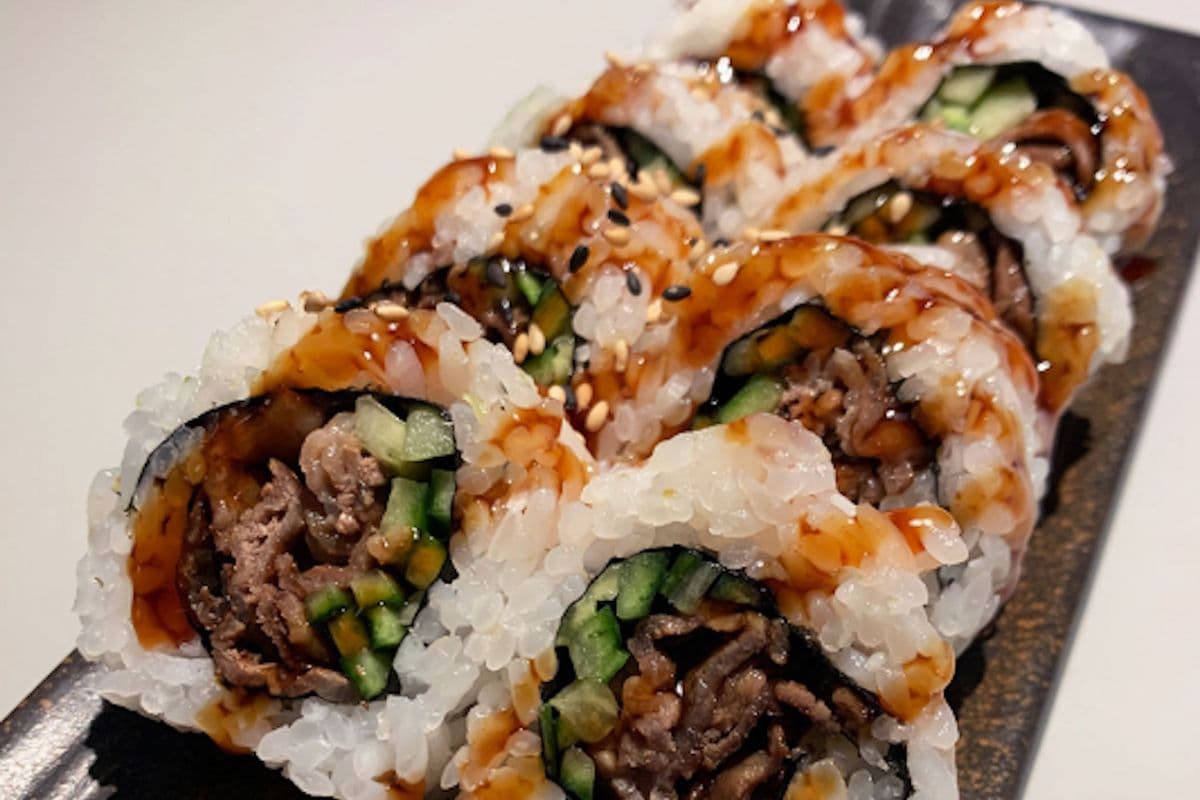 Teriyaki Beef Roll (8 pcs)