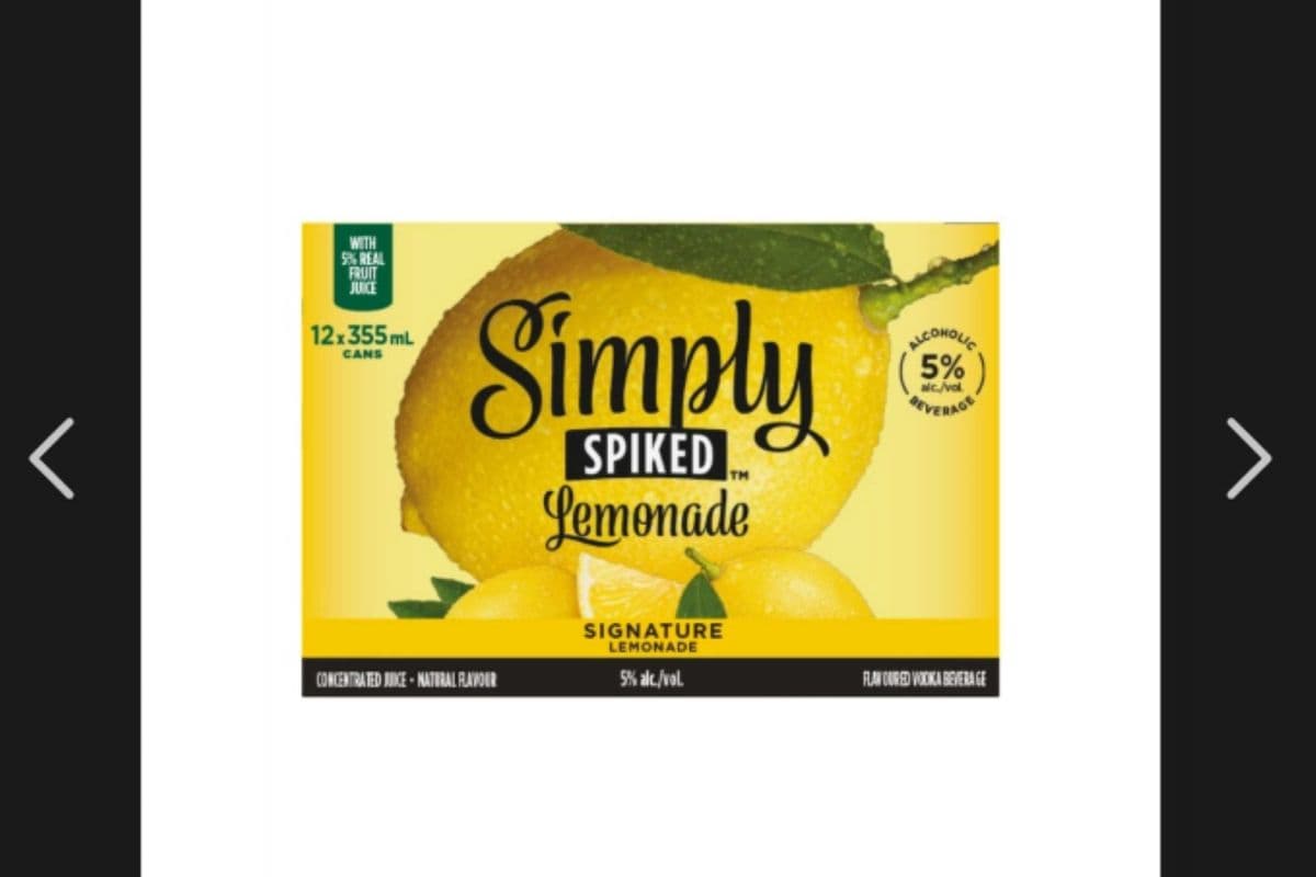 SIMPLY SPIKED LEMONADE (12 x 355ML)