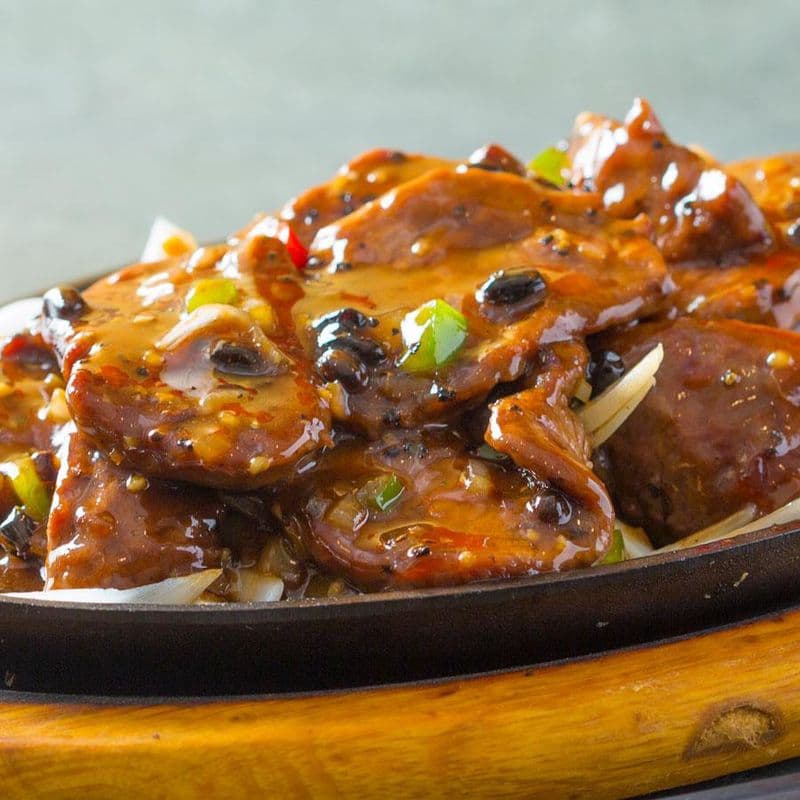 Beef Tenderloin with Black Pepper on Hot Plate 黑椒鐵板牛柳