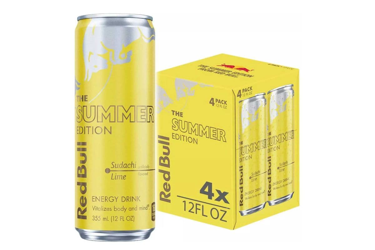 Red Bull Sudachi Lime 250 ml (4 Pack)