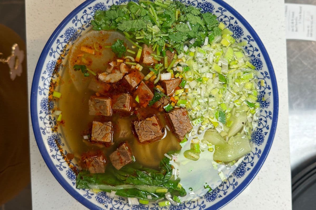 (A4) 红烧牛肉面 Braised Beef Noodle Soup