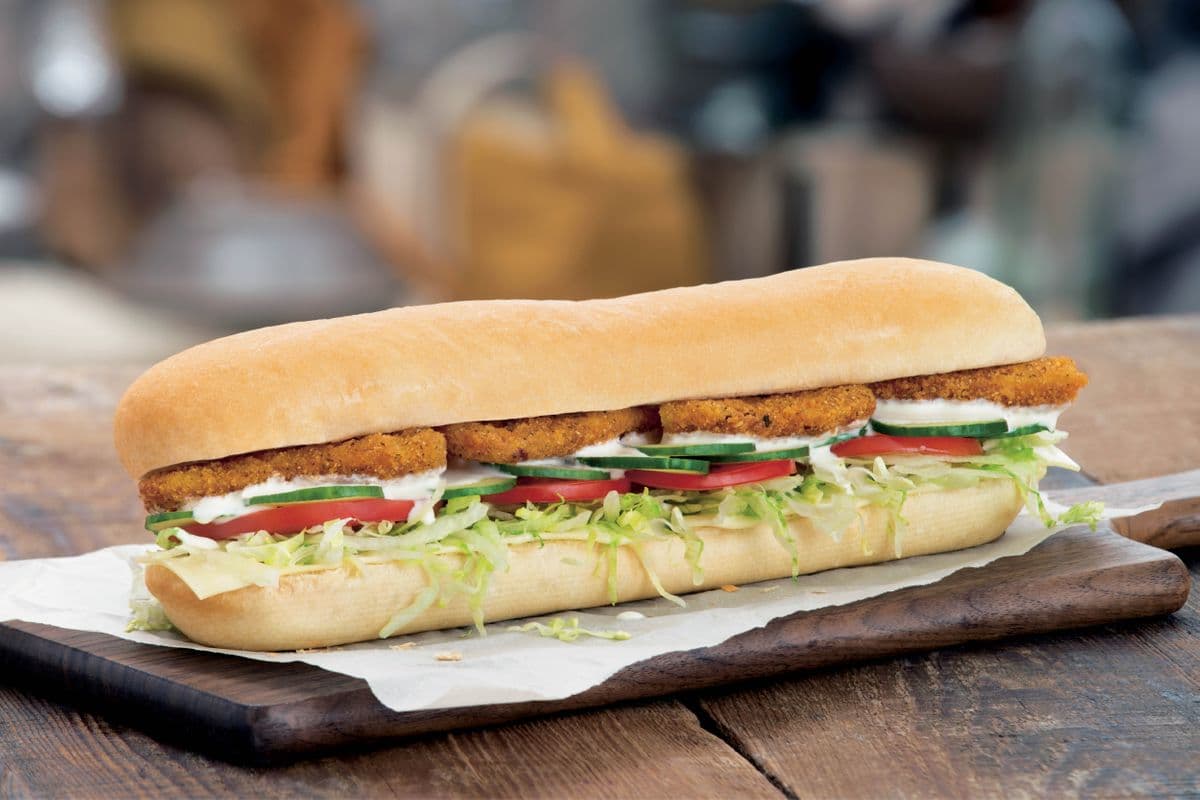 Small Spicy Breaded Chicken Signature Sub