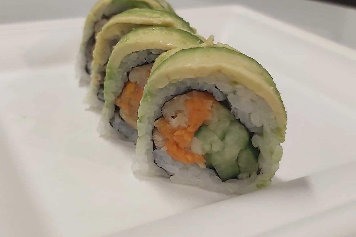 58.Vege Green Dragon Roll(10pcs)