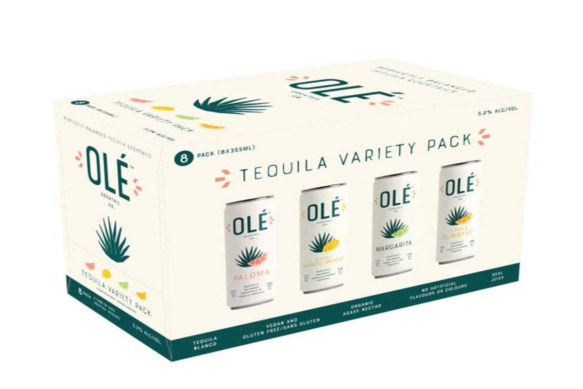 OLE TEQUILA VARIETY PACK 8*355ML (8 x 8*355ML )