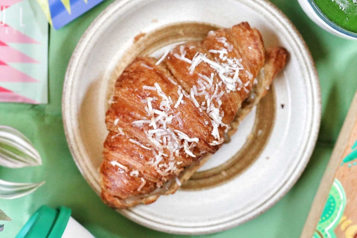 Croissant Twice Baked (Coconut Coffee)