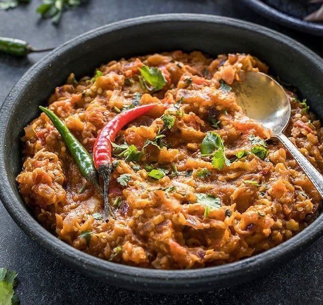 Baingan Bharta / Baingan Bharta