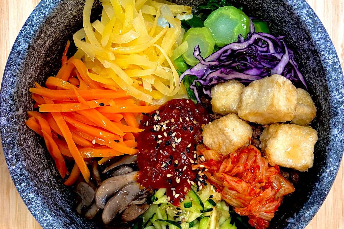 Plant-Based Dolsot Bibimbap