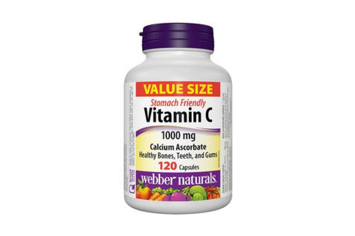 WEBBER NATURALS VITAMIN C 1000MG (120)