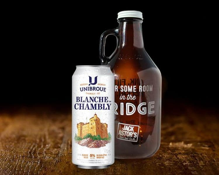 Blanche De Chambly Growler - 32oz Draught