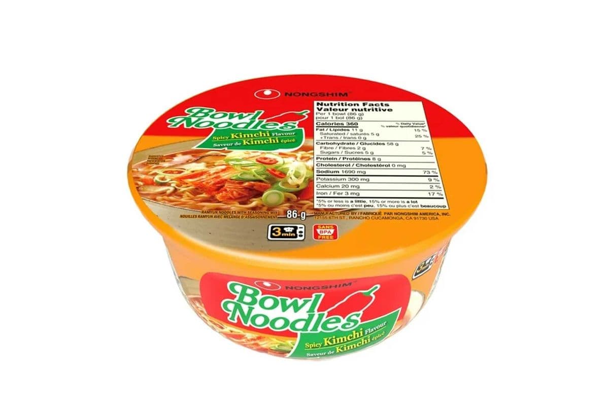Bowl noodle Spicy chicken