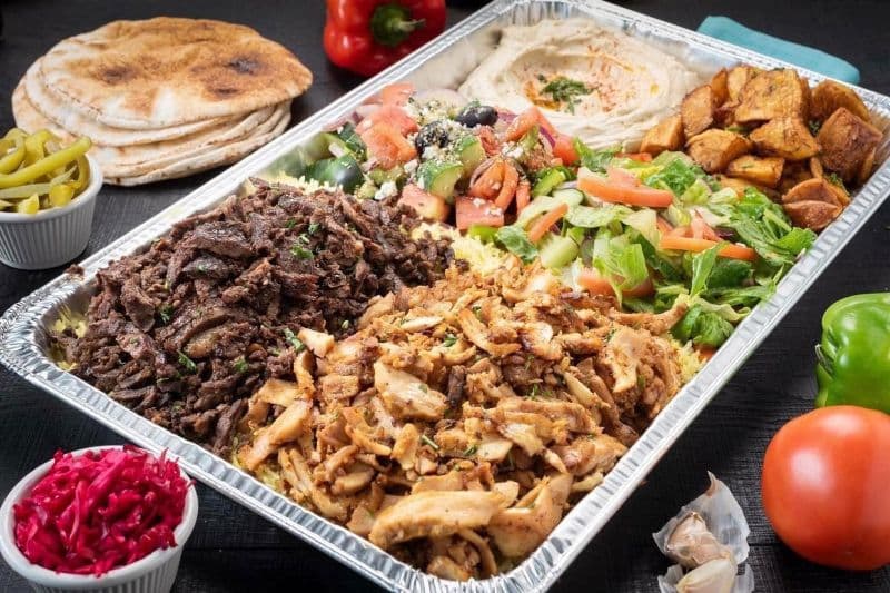 Plat familial poulet / Chicken family platter