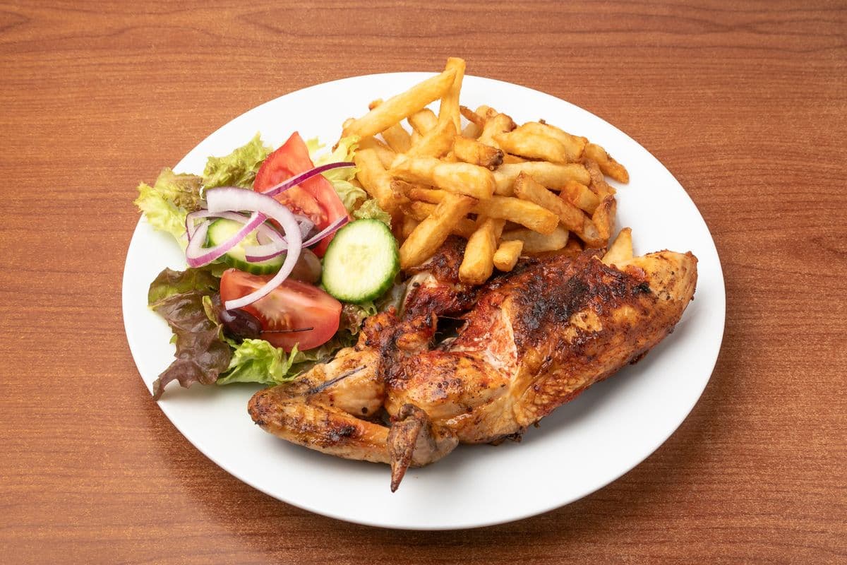 Combo 1/4 de poulet Poitrine / 1/4 Chicken Breast Combo