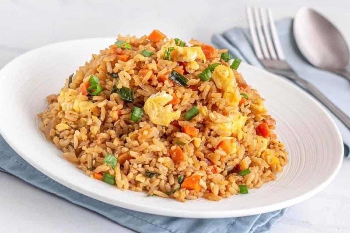 Riz frit crevettes / Shrimps Fried Rice