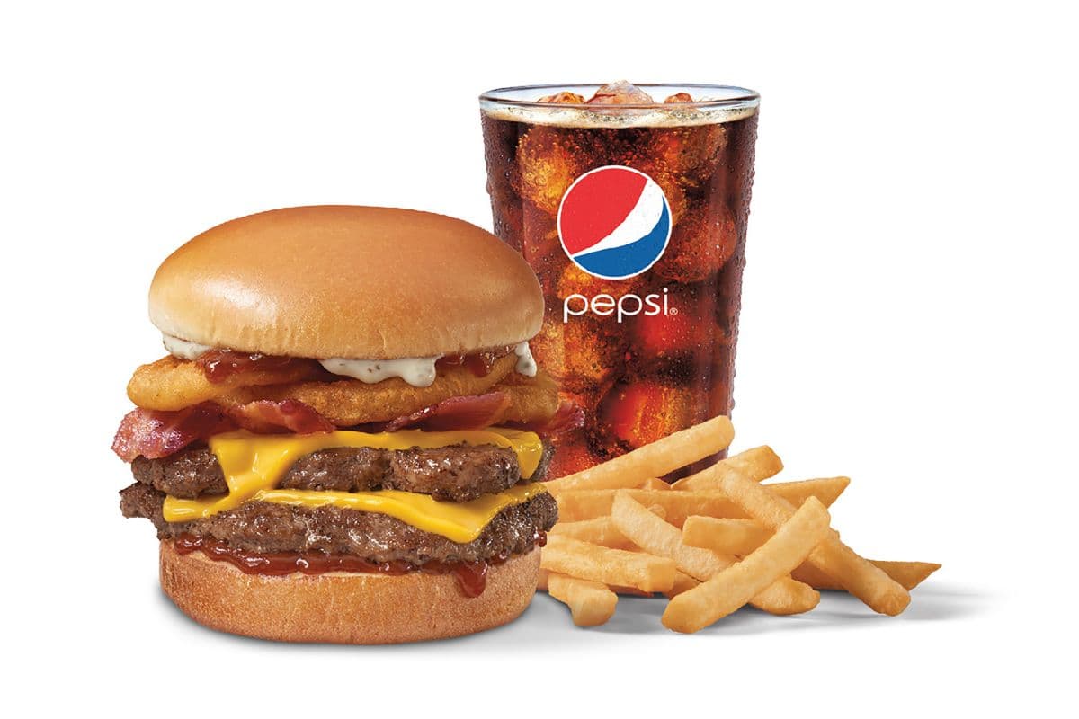 Loaded Steakhouse Signature Stackburger Double Combo