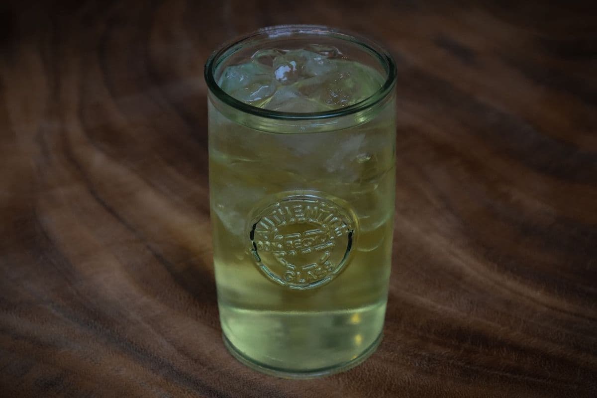 Iced Peach Green Tea