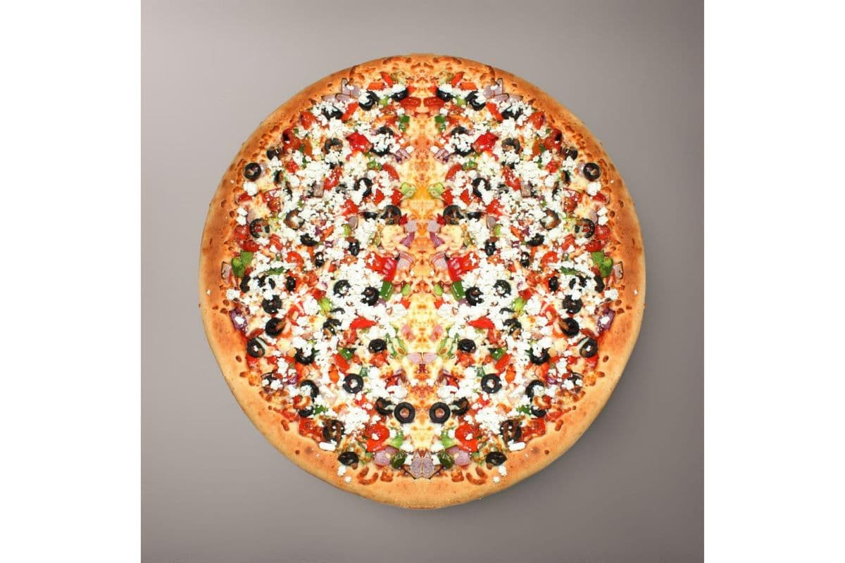 12" Medium Greek Fusion Pizza