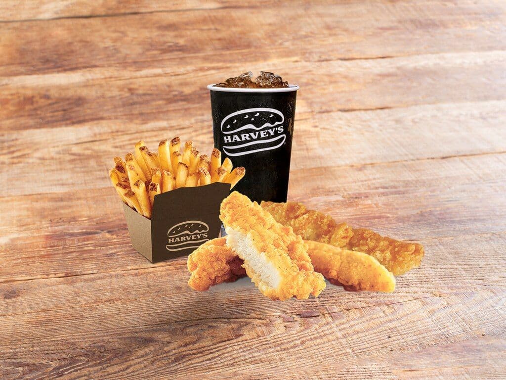 Chicken Strips Combo (4 Pieces)