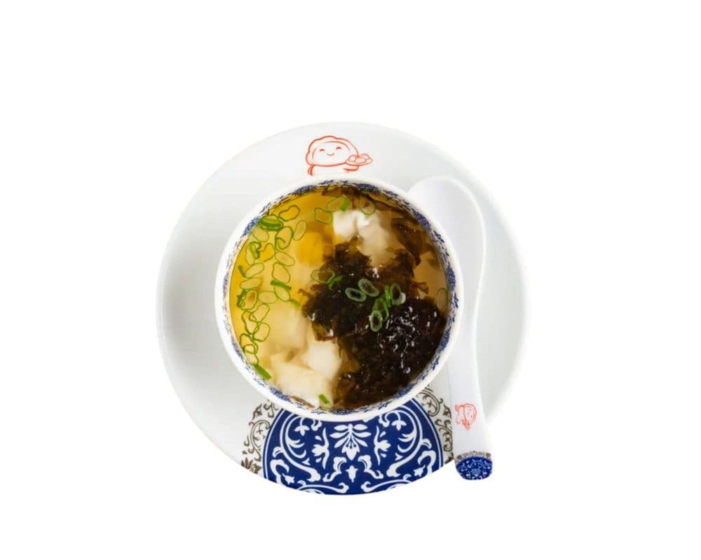 03.Shrimp Wonton Soup / Soupe wonton aux crevette/
