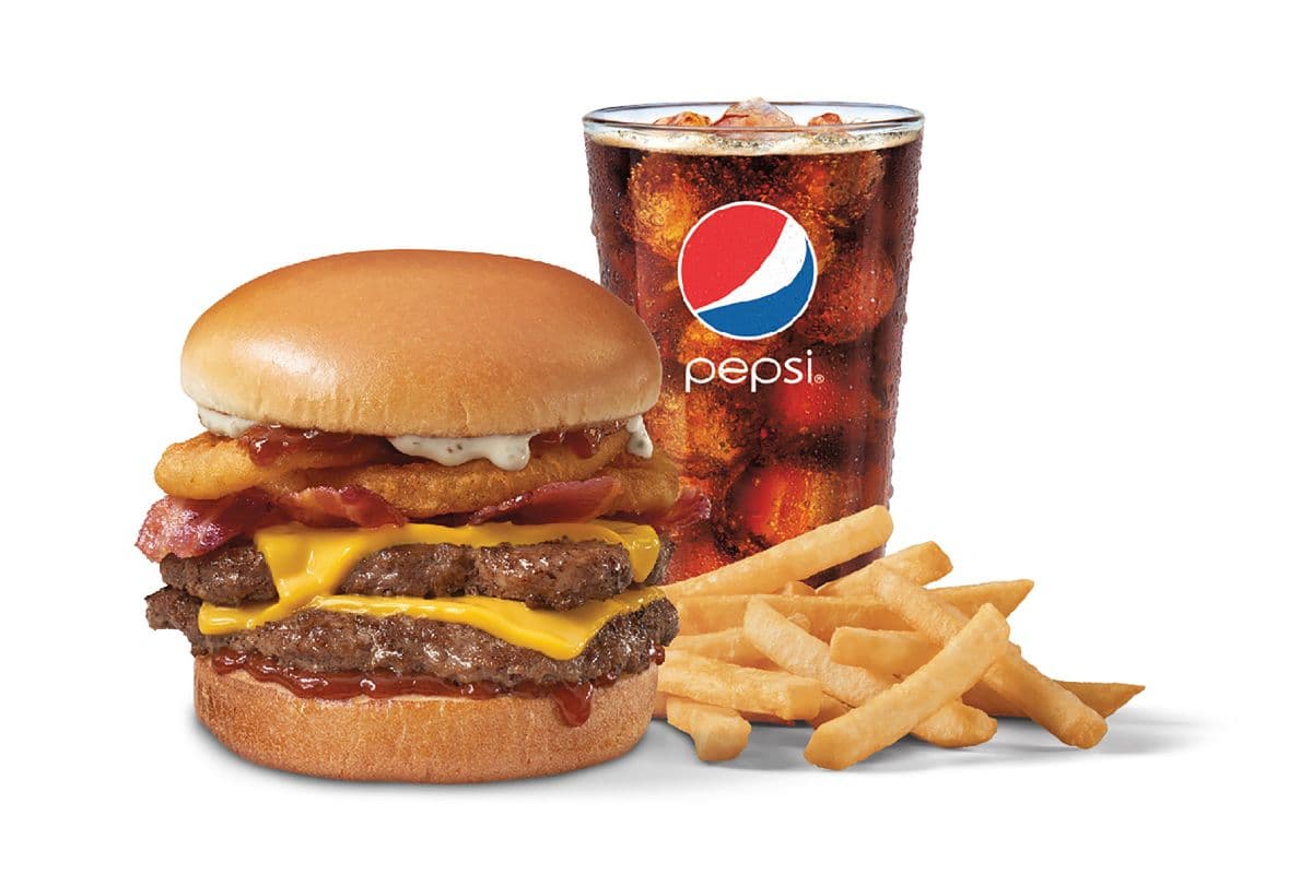 Loaded Steakhouse Signature Stackburger Double Combo