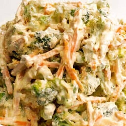 Crunchy Vegetable Salad - Five Choices of Salad / Salade de légumes croquants - cinq choix de salade