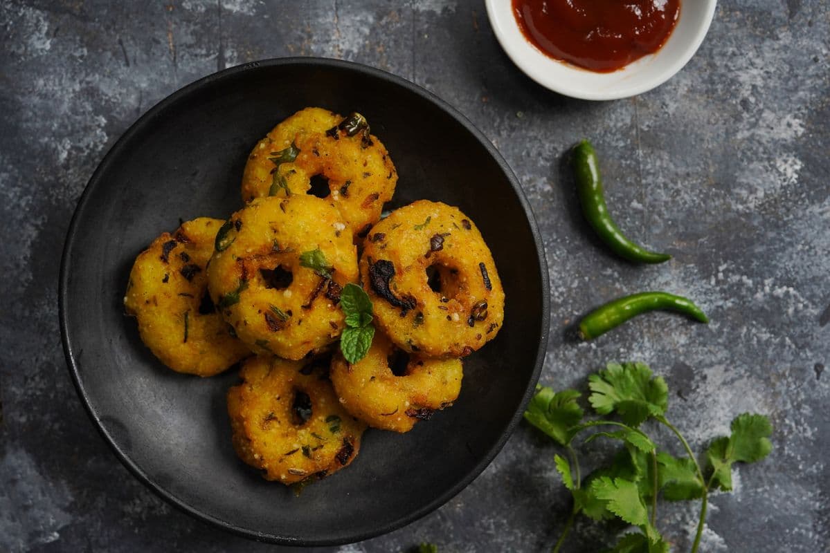 Spinach Vadai