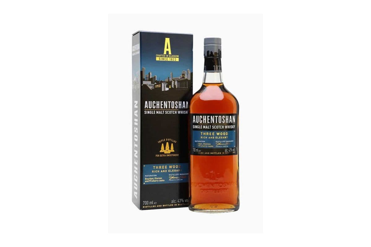 Auchentoshan Three Wood *Speyside Single Malt Scotch Whisky* (1 x 750ML)
