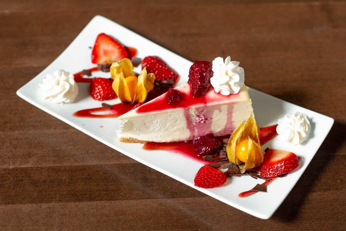 Fresh Fruit N.Y. Cheesecake