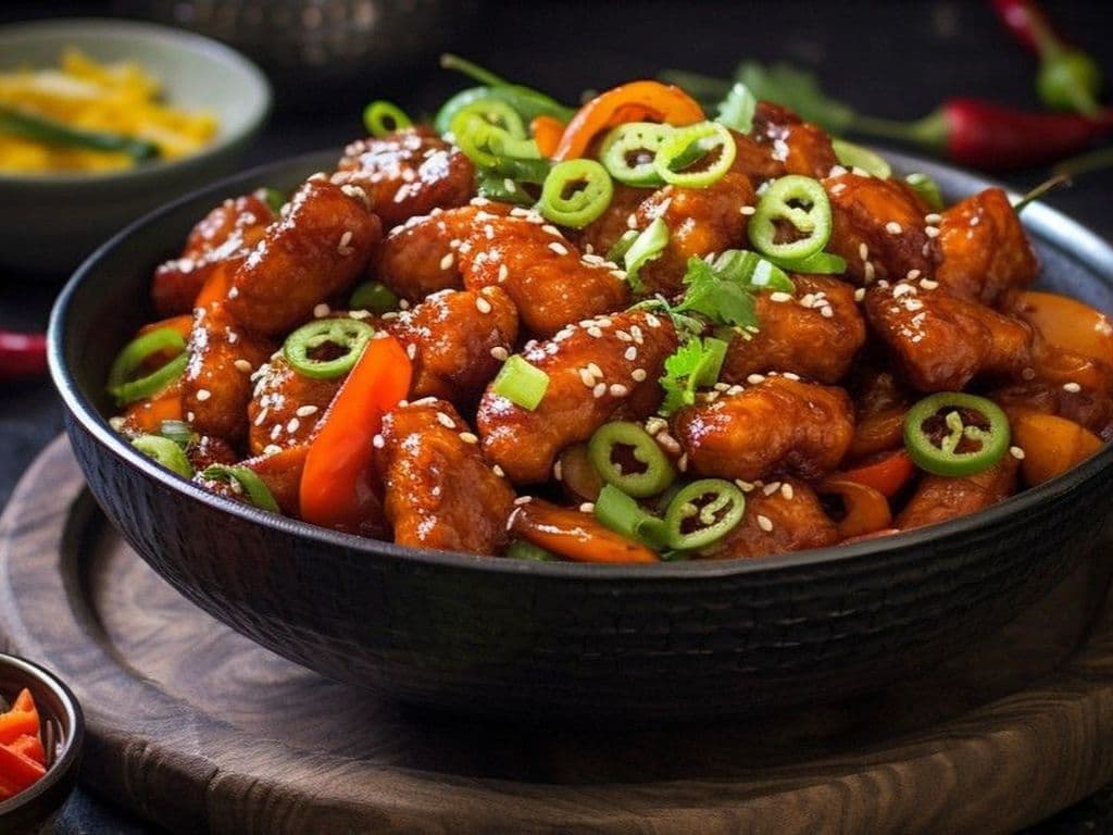 Baby Corn Manchurian / Bébé Maïs Manchurian