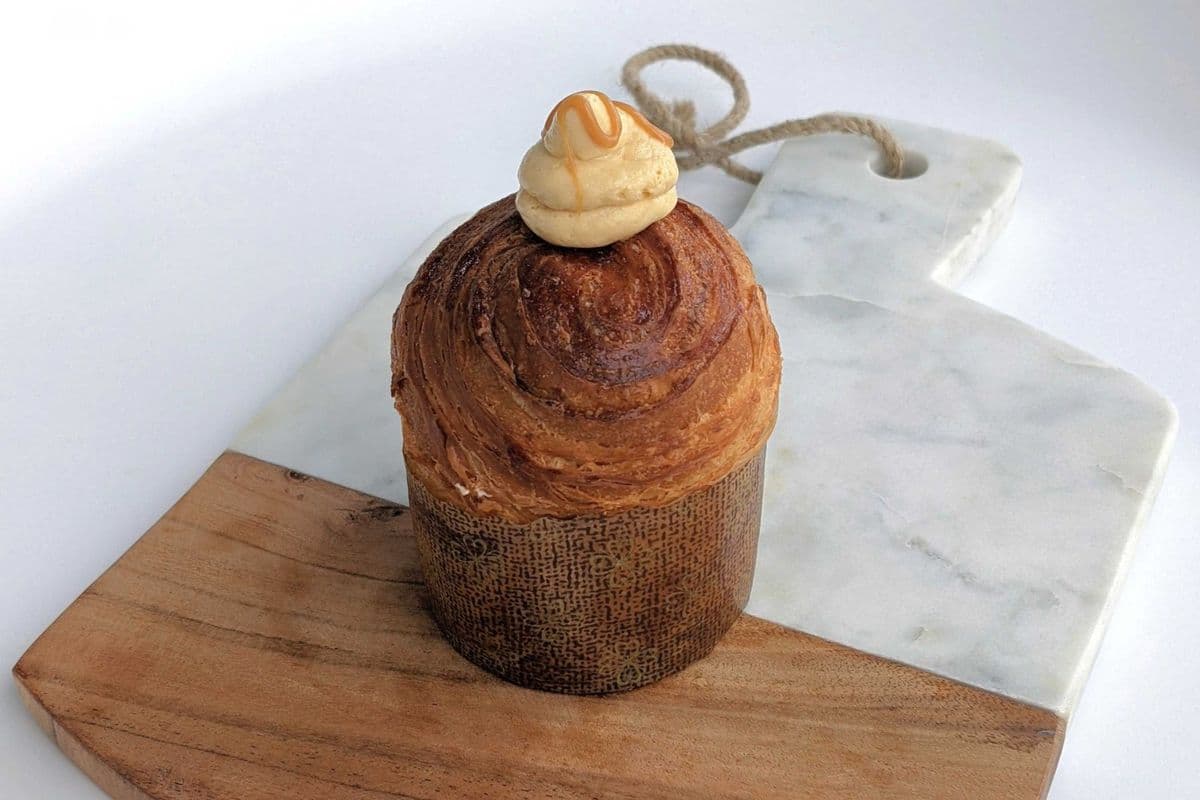 Salted Caramel Cruffin