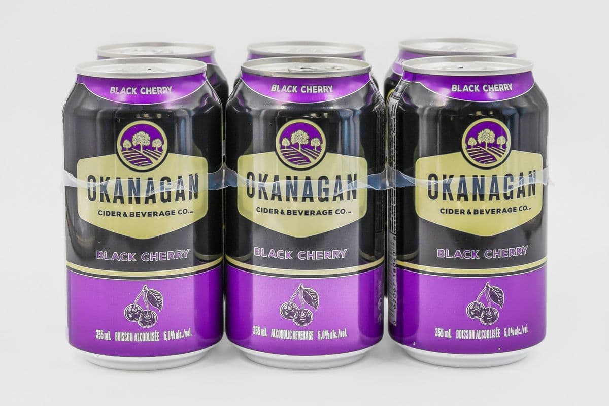 Okanagan Premium Black Cherry (6 Cans) (6 x 355 ml)