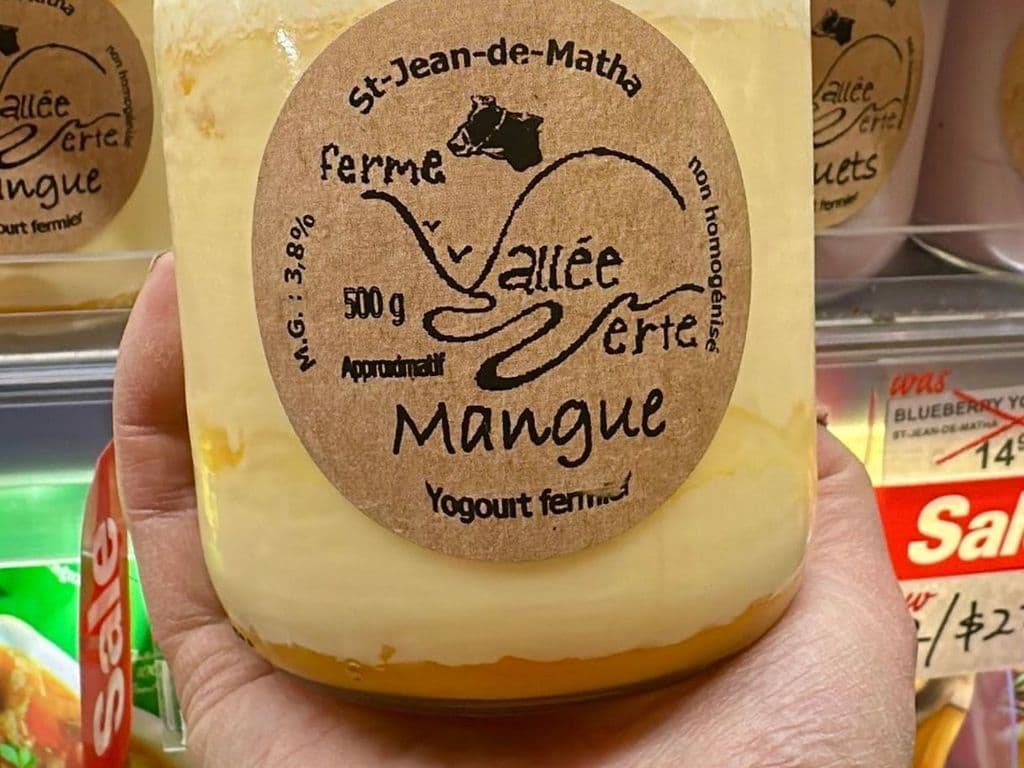 (CANADIAN) ST JEAN DE MATHA YOGURT MANGO 500G