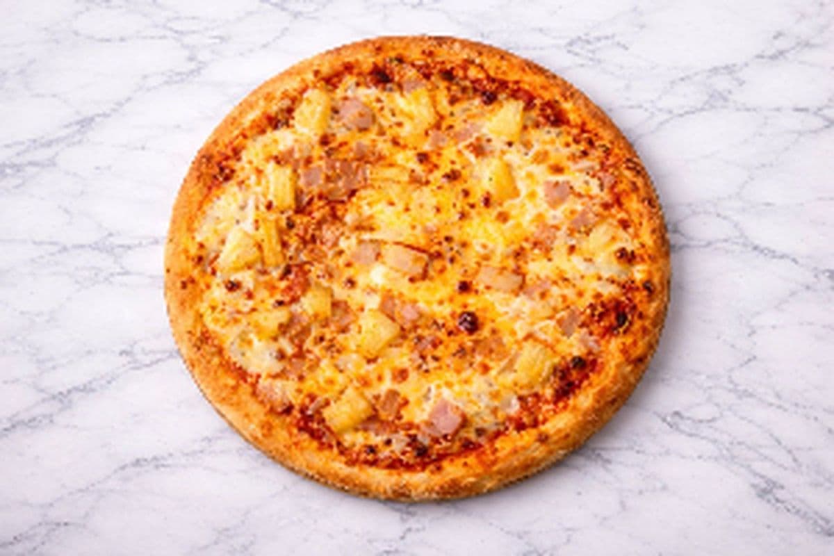 Medium Super Hawaiian Deep Dish Pizza