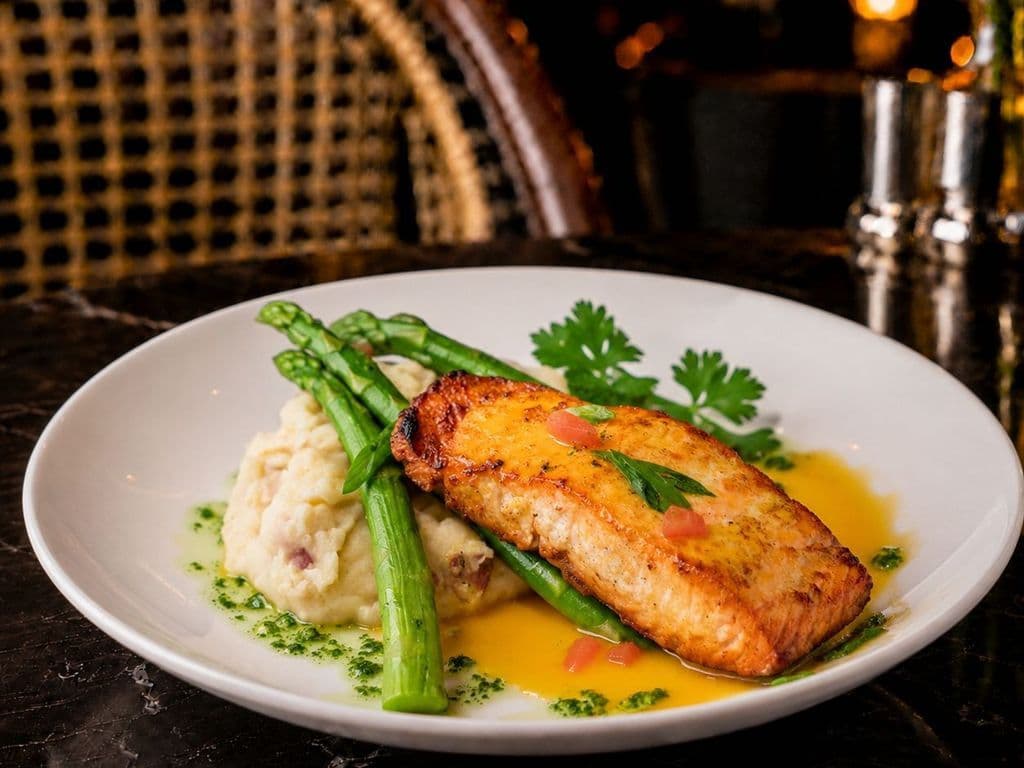 Saumon rôti au planche de cèdre / Cedar Plank Roasted Salmon
