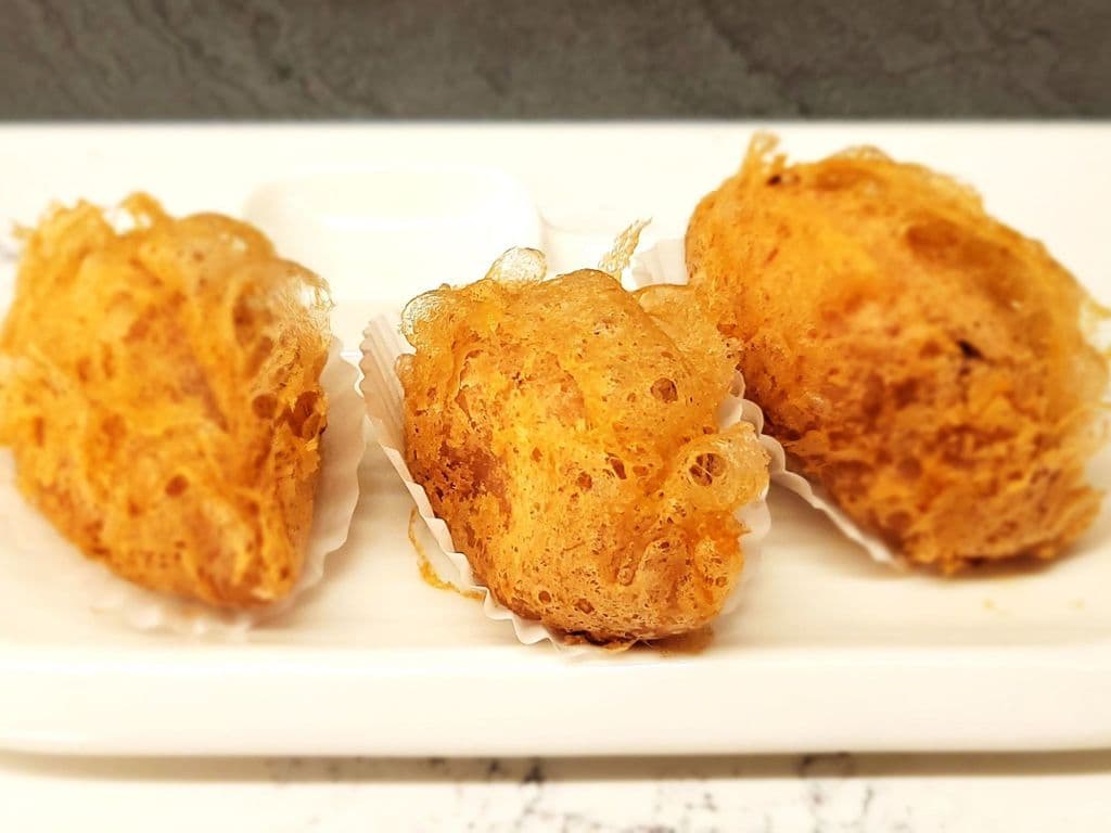 FR7 Crispy Taro Puffs w/ Chicken 蜂巢芋角