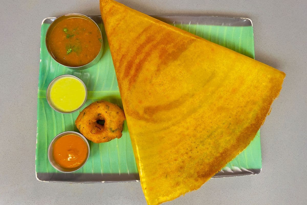 Masala dosa Vada combo